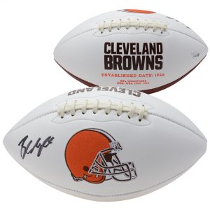Baker Mayfield Cleveland Browns Autographed White Panel Football