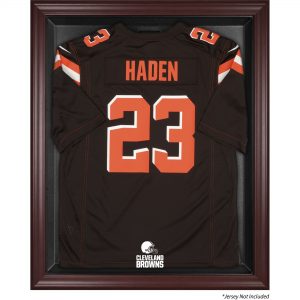 Cleveland Browns Mahogany Framed Jersey Display Case