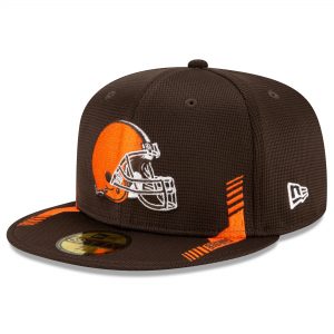 Cleveland Browns New Era 2021 NFL Sideline Home 59FIFTY Fitted Hat