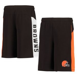 Cleveland Browns Youth Down the Field Mesh Shorts
