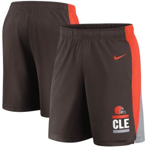 Men’s Cleveland Browns Nike Brown Broadcast Shorts